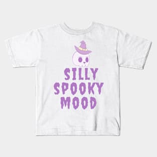 in a silly spooky mood Kids T-Shirt